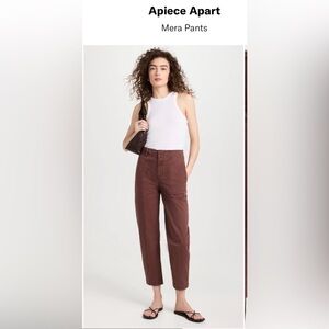 Apiece Apart Andorra Mera Pant Size 4